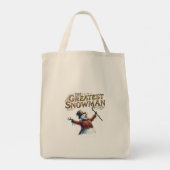 The Greatest Snowman Funny Musical Parody Tote Bag (Dos)