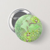 The Green Faery Button (Voorkant /achterkant)