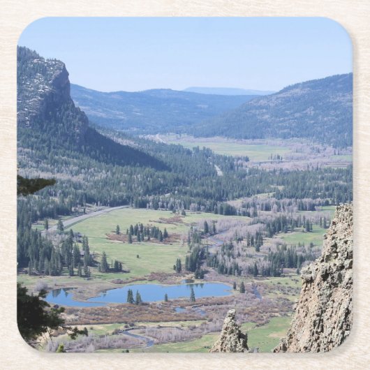 The Green Valley - Colorado - Onderzetter (Voorkant)