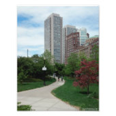 "The Greenway in Summer" Boston, MA. Impression 8, (Devant)