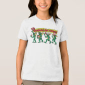 The Gremlins™ Are Coming Tri-Blend Shirt (Voorkant)