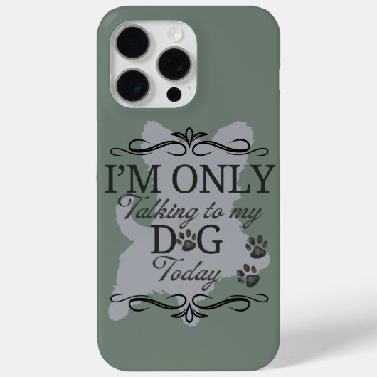 The Grey Dog Case-Mate iPhone Case (Achterkant)
