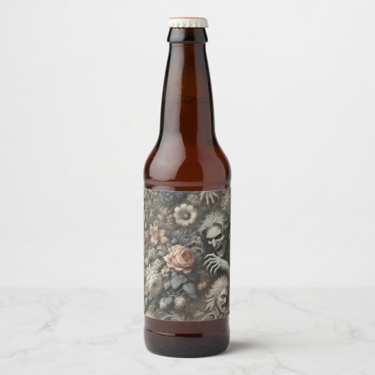 The Greys – Gothic Victorian Design Bier Etiket (Voorkant)