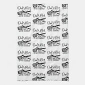 The grill master theedoek (Verticaal)