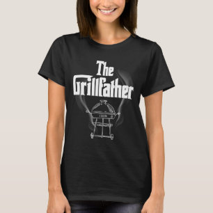 The Grillfather Bbq Grill Roker Rbecue Grillen T-shirt