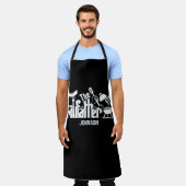 The Grillfather Schort (Gedragen)