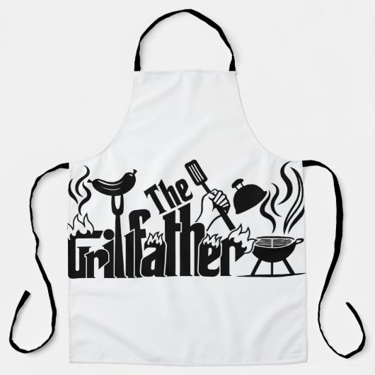 The Grillfather  Schort (Voorkant)