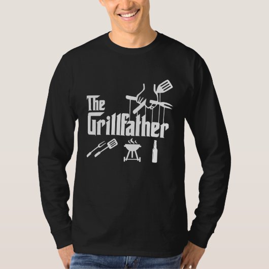 The Grillfather T-shirt (Voorkant)
