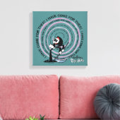 The Grim Adventures of Billy & Mandy - Reaper Canvas Afdruk (Insitu (Woonkamer))