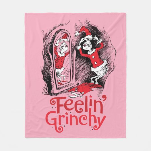 The Grinch | Feeling Grinchy Fleece Deken (Voorkant)
