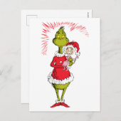 The Grinch Holds Cindy Lou Who Briefkaart (Voorkant / Achterkant)