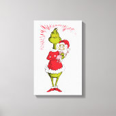 The Grinch Holds Cindy Lou Who Canvas Afdruk (Voorkant)