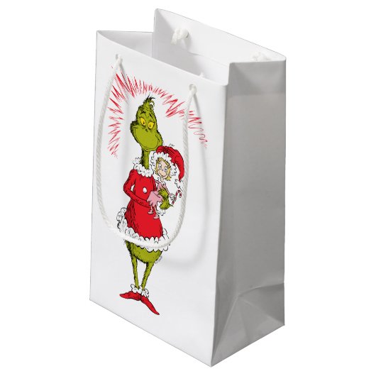 The Grinch Holds Cindy Lou Who Klein Cadeauzakje (Achterkant Gekanteld)