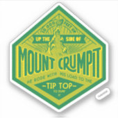 The Grinch | Mount Crumpit Sticker (Voorkant)