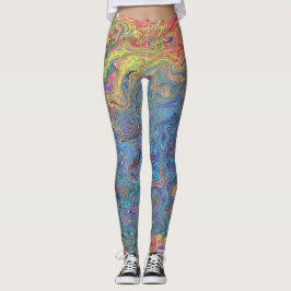 The Grinch schildert kerst Leggings