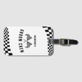 The Groom Crew  Bachelorfeest Bagagelabel (Voorkant (horizontaal))