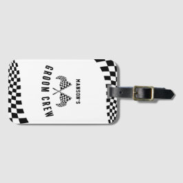 The Groom Crew vrijgezellenfeest Bagagelabel