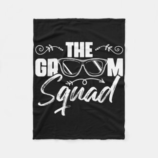 The Groom Squad Sungles Wedding Bachelor Party Gro Fleece Deken
