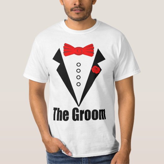 THE GROOM T-SHIRT (Voorkant)