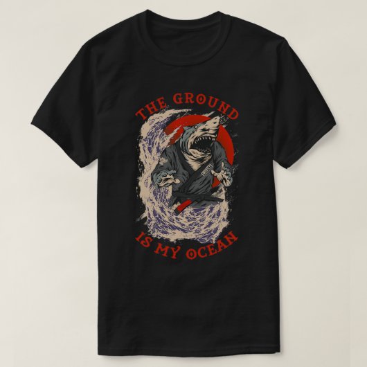 The Ground Is My Ocean 1 T-shirt (Design voorkant)