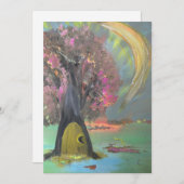 The guardian of silent secrets feestdagenkaart (Voorkant / Achterkant)