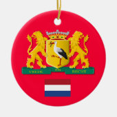 The Hague Netherlands Custom kerstversiering Keramisch Ornament (Voorkant)