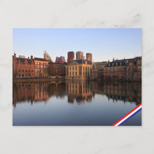 The Hague skyline in Nederland Briefkaart