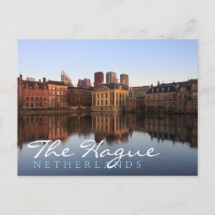 The Hague skyline in Nederland Briefkaart