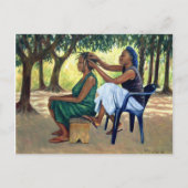 The Hairdresser 2001 Briefkaart (Voorkant)