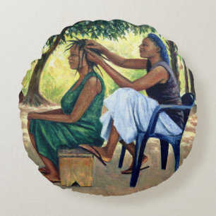 The Hairdresser 2001 Rond Kussen