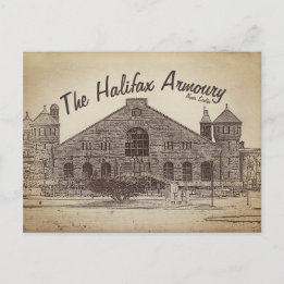 The Halifax Armory Briefkaart