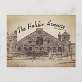 The Halifax Armory Briefkaart