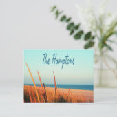 The Hampton Beach Long Island New York Briefkaart (Staand voorkant)