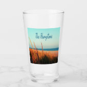 The Hampton Beach Long Island New York Glas (Voorkant)