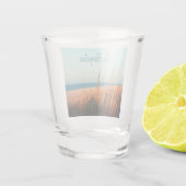 The Hampton Beach Long Island New York Shot Glas (Achterkant)