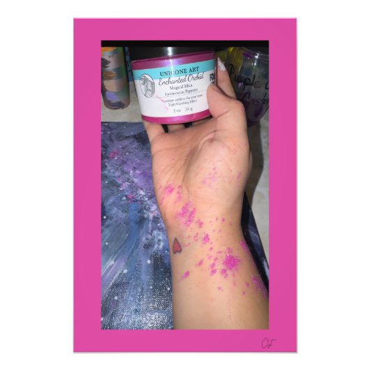 The Hand That Micas Foto Afdruk (Voorkant)