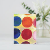 The Happy Dots 5 Briefkaart (Staand voorkant)