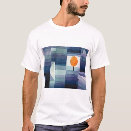 The Harbinger of Autumn (1922) van Paul Klee T-shirt (Voorkant)