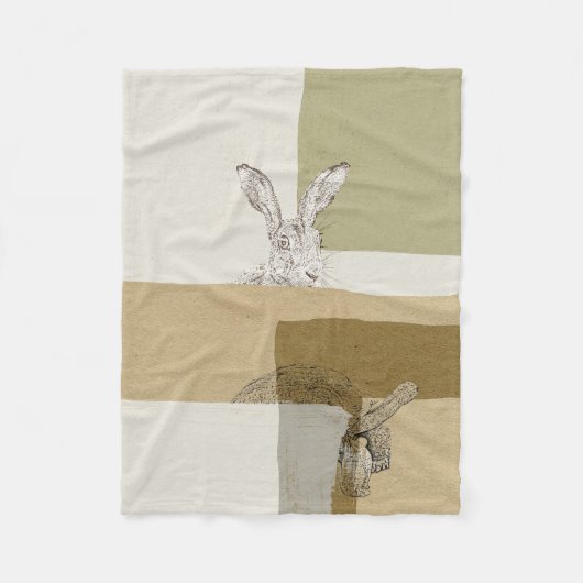 The Hare and the Tortoise An Aesop's Fable Fleece Deken (Voorkant)