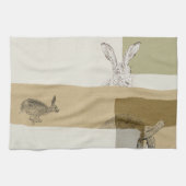 The Hare and the Tortoise An Aesop's Fable Theedoek (Horizontaal)