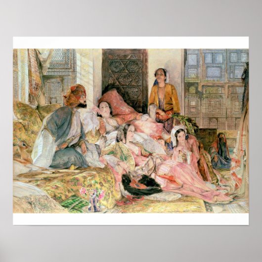 The Harem, c.1850 Poster (Voorkant)