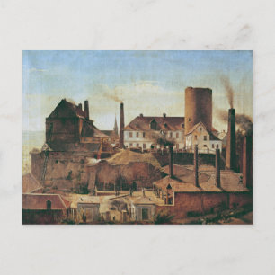The Harkort Factory te Burg Wetter, c.1834 Briefkaart