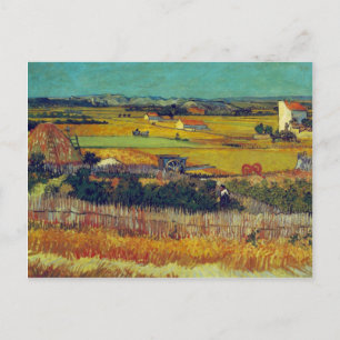 The Harvest, Arles van Vincent Willem van Gogh Briefkaart