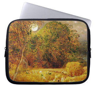 The Harvest Moon, 1833 (olie op papier op het pane Laptop Sleeve