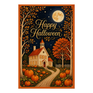 The Harvest Moon Manor Perfect Poster