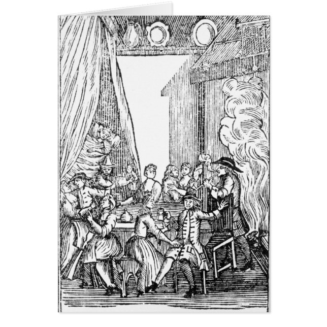 The Harvest Supper, van de Roxburghe Ballads (Voorkant)