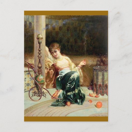 The Hashish Smoker - Emile Bernard Briefkaart (Voorkant)