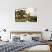 The Hay Wain, 1821 Canvas Afdruk (Insitu (Slaapkamer))