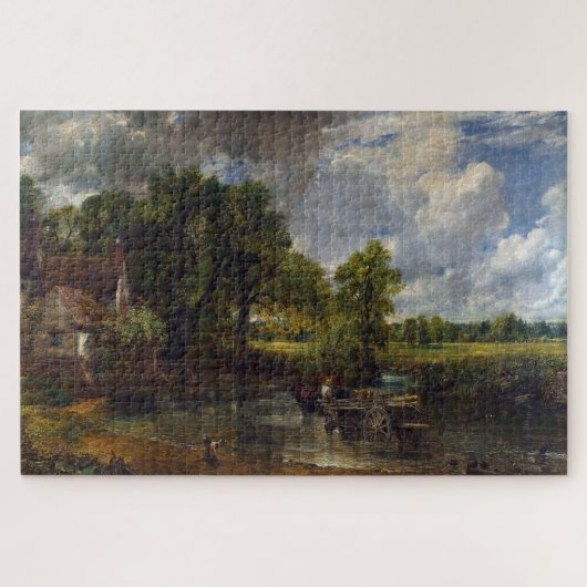 The Hay Wain (1821) van John Constable Legpuzzel (Horizontaal)