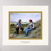 The Haymaker's Lunch ~ Julien Dupré ~ Fine Art Poster (Voorkant)